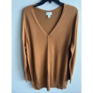 ❤️Old Navy Classic V-Neck Tunic Sweater
